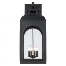  51285 BK - Wintergreen Outdoor Wall Lights Black